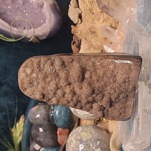 Amethyst Sugary & Botryoidal Brown Cutbase | From Brazil | 1.9lbs